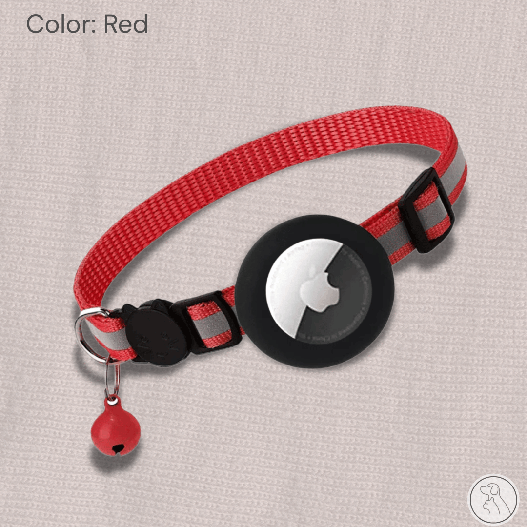 AirTag Cat Collar - Paws & Whiskers - Dog Protection Gear