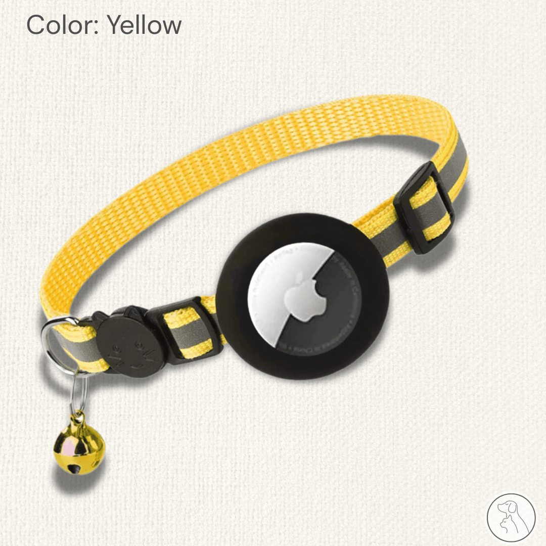 AirTag Cat Collar - Paws & Whiskers - Dog Protection Gear